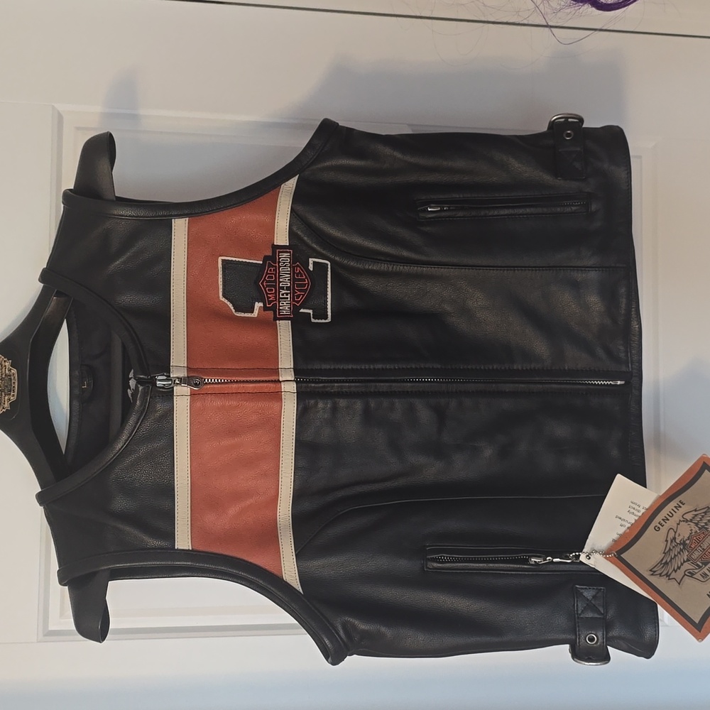 Harley Davidson Leather Vest